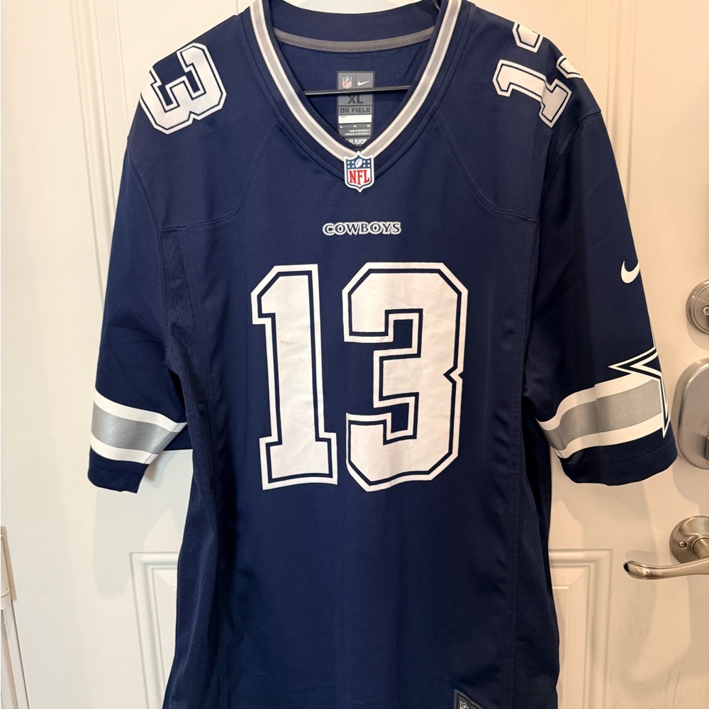 Men’s Dallas Cowboys Jersey XL - Blue #13 Football Shirt
